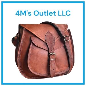 Brown Leather Men's Bag
